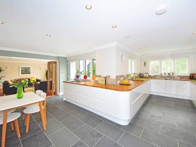kitchen, dining room, dining table