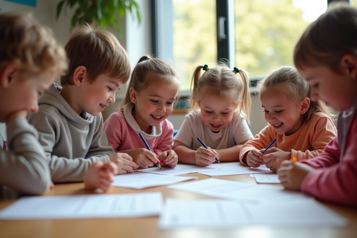 enfants apprentissage
